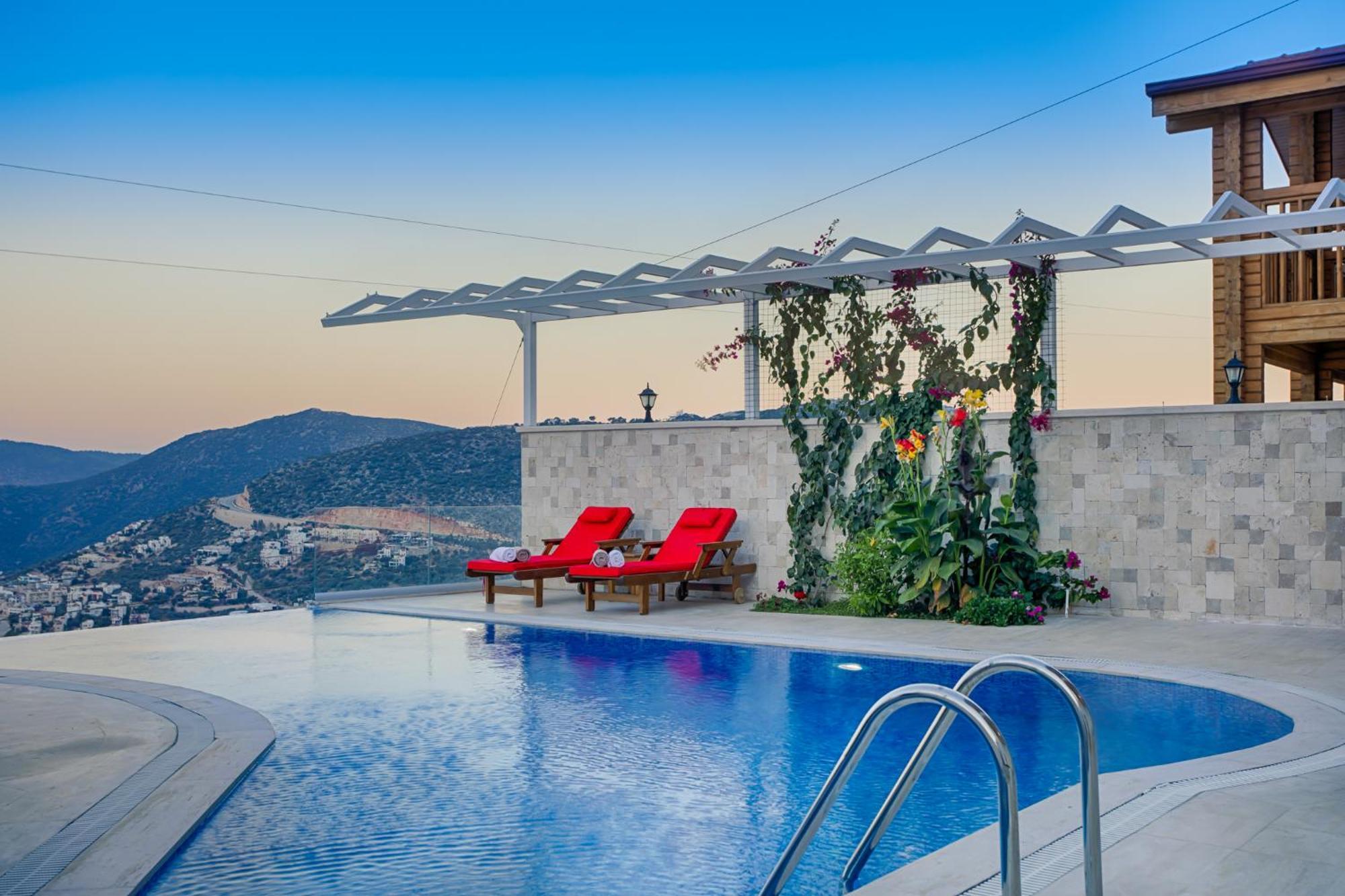 Villa Lucida - Kalkan Hills - Exclusive Villas With Private Pool And Majestic Sea Views Bagian luar foto