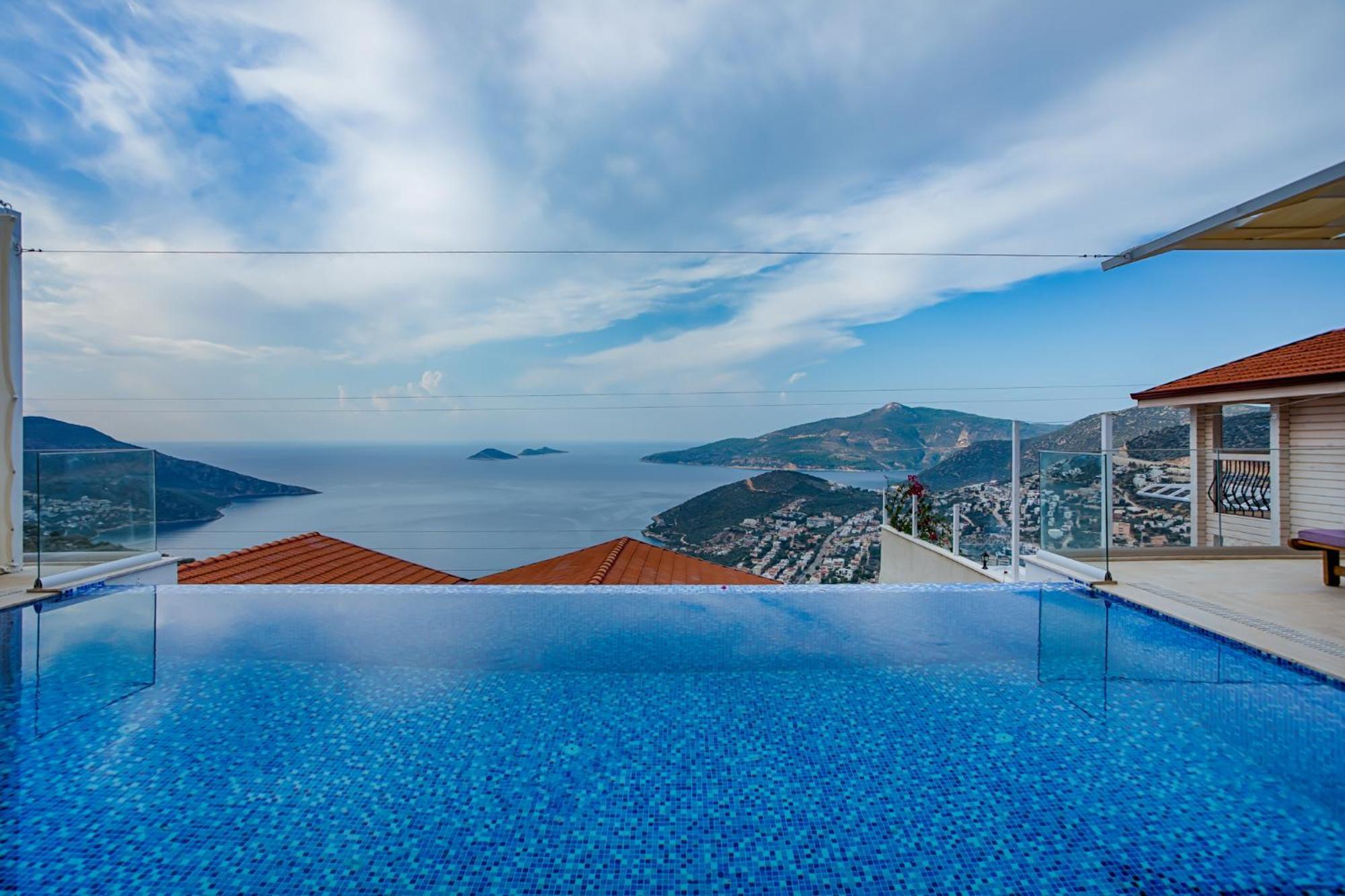 Villa Lucida - Kalkan Hills - Exclusive Villas With Private Pool And Majestic Sea Views Bagian luar foto